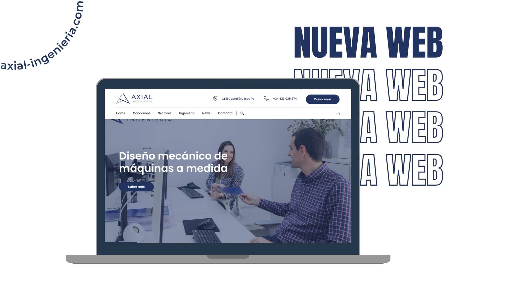 AXIAL Ingeniería: Una nueva web para un servicio de calidad